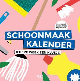 Schoonmaakkalender - (ISBN:9789463140508)