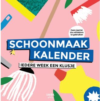 Schoonmaakkalender - (ISBN:9789463140508)