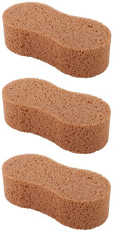 Schoonmaakspons XL - 3x - 20 x 9 cm - autospons - klusspons - spons