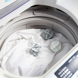 Schoonmaken Wasmachine Wassen Bal Magische Decontaminatie Anti-Kronkelende Was Bal (2 Packs)