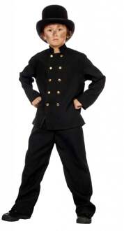 Schoorsteenveger pak kind zwart