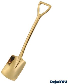 Schop Lepel 304 Roestvrij Stalen Lepel Huishoudelijke Watermeloen Lepel Dessertlepel Ijs Lepel Koffie Lepel Spatel Golden1