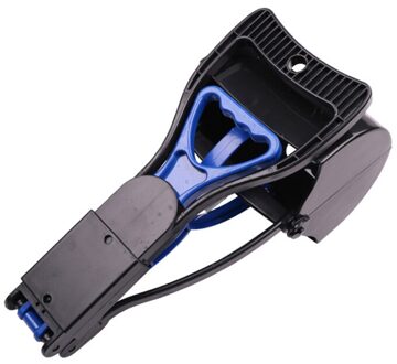 Schop Reiniging Pick Up Dier Uitwerpselen Picker Lichtgewicht En Handig Handvat Zaagtand Edge Schoonmaak Tool Voor Honden Buiten blauw