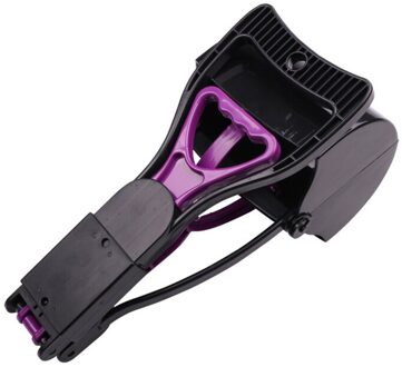 Schop Reiniging Pick Up Dier Uitwerpselen Picker Lichtgewicht En Handig Handvat Zaagtand Edge Schoonmaak Tool Voor Honden Buiten paars