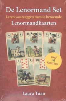 Schors V.O.F., Uitgeverij De Lenormand Set (boek + 36 kaarten) - Boek Laura Tuan (9075145500)