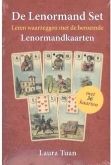 Schors V.O.F., Uitgeverij De Lenormand Set (boek + 36 kaarten) - Boek Laura Tuan (9075145500)