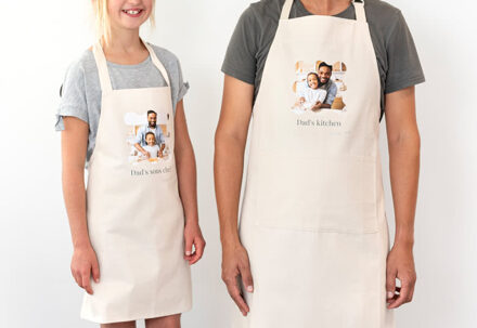 Schorten voor Volwassenen en Kinderen - Natuurlijk Beige