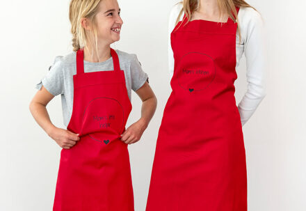 Schorten voor Volwassenen en Kinderen - Rood