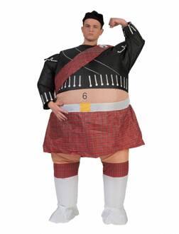 Schots Kostuum Opblaasbaar Multikleur - Print