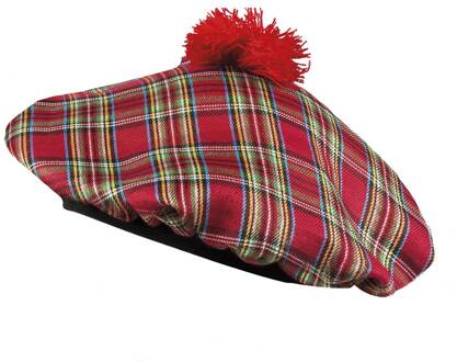 Schotse baret rood Rood - Zalm