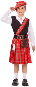 Schotse Highlander Kostuum Jongen Multikleur - Print