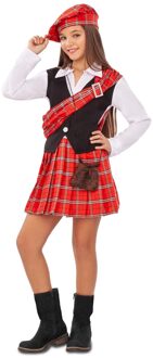 Schotse Highlander Kostuum Meisje Multikleur - Print