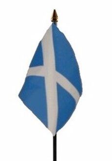 Schotse landenvlag op stokje