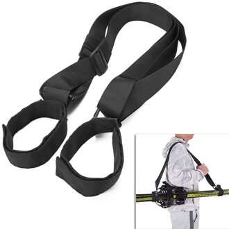 Schouder Ski Bandjes Verstelbare Skiën Pole Schouder Hand Carrier Lash Handvat Bandjes Porter Haak Lus Voor Ski Apparatuur