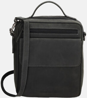 schoudertas black Zwart