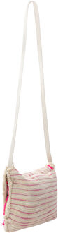 schoudertas Dames beige-roze - One Size