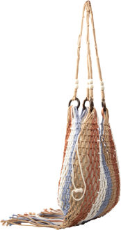 schoudertas Dames Blauw Veelkleurig - maat