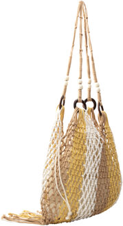 schoudertas Dames Geel veelkleurig - One Size