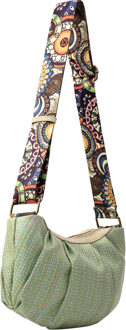 schoudertas Dames Groen Veelkleurig - One Size