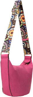 schoudertas Dames roze - One Size