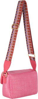 schoudertas - maat Roze