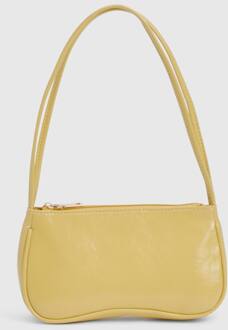 Schoudertas Met Dubbele Riem, Butter - ONE SIZE