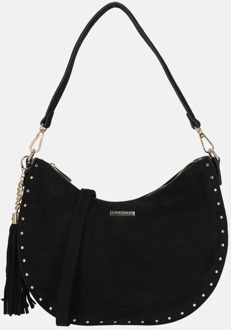 schoudertas studs suedine noir Zwart - No Size