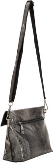 Schoudertassen Dames grijs/zwart - One Size