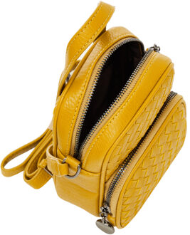 Schoudertassen Dames mosterd Mosterdgeel - One Size