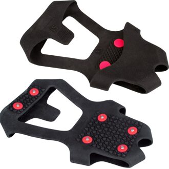 Schreuders Sport Anti Slip Zool Spikes Snow Steps Spikes voor ijs 45 Zwart
