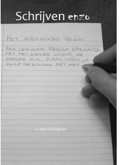 Schrijven enzo - Boek I. den Schrijver (9490902403)