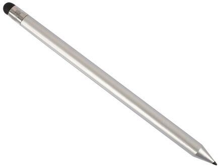 Schrijven Hoge Gevoeligheid Stylus Pen Telefoon Accessoires Vervanging Lichtgewicht Slijtvastheid Capacitieve Potlood Touch Screen zilver