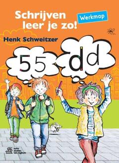 Schrijven leer je zo! - Werkmap - Boek Henk Schweitzer (9036819601)