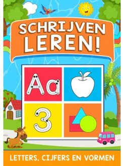 Schrijven Leren! - Letters, Cijfers En Vormen - Boeken Boulevard