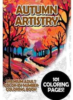 Schrijverspunt Enchanted Gardens - Premium Adult Color By Number Coloring Book - Timo Korbee