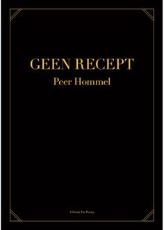 Schrijverspunt Geen Recept - Riekus - Peer Hommel