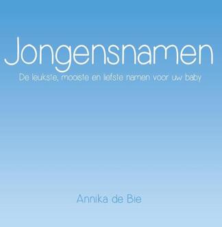 Schrijverspunt Jongensnamen - Boek Annika de Bie (9462661863)