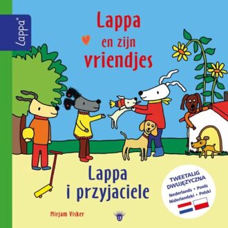 Schrijverspunt Lappa En Zijn Vriendjes (Nl-Po) - Lappa Kinderboeken Tweetalig - Mirjam Visker