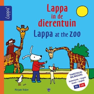 Schrijverspunt Lappa In De Dierentuin - Lappa At The Zoo - Lappa Kinderboeken Tweetalig - Mirjam Visker
