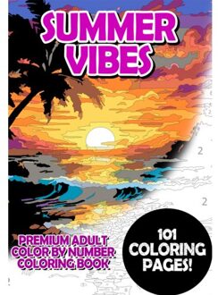 Schrijverspunt Winter Wonderland - Premium Adult Color By Number Coloring Book - Timo Korbee