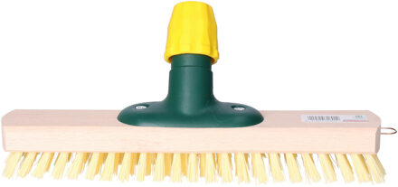 Schrobborstel/schrobber hout - Breed 30 cm - schoonmaakborstel harde ondergrond