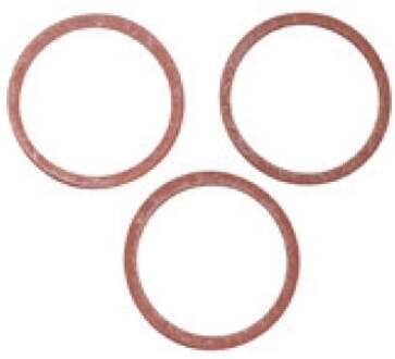 Schroefafdichting, gevulkaniseerde vezel, 21 x 25 x 1,5 mm, voor 1/2" (3x) - 98696500