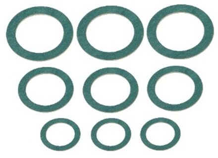 Schroefafdichting, HD-vezel, 10 x 15 x 2/11 x 18 x 2/15 x 24 x 2 mm, voor 3/8" 1/2" 3/4" (3x3) - 98697240