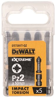 Schroefbits - Extreme Flextorq - Impact Pz2 - 57mm - 5 Stuks