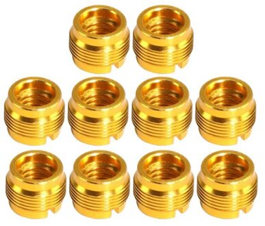 Schroefdraad Adapter 5/8Inch Male Naar 3/8Inch Vrouwelijke Schroefdraad Moer Schroef Adapters Microfoon Clip houder Moer Adapters