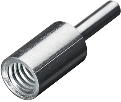 Schroefdraadadapter | lengte 50 mm voor pijpborstel | 1 stuk - 000072 - 000072
