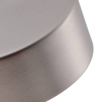 schroefklemverlichting Jyla nikkel/zwart Lampglas 4.200 K nikkel, zwart