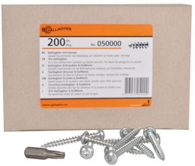 Schroeven - 200 stuks