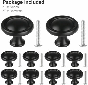 Schroeven Knop Handle Grip 10/20 Stuks Meubelen Deur Lade Knop Handle Pull 10stk