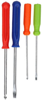 Schroevendraaier set 4 stuks 12-15 cm